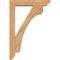 Ekena Millwork Legacy Slat Smooth Bracket w/ Offset Brace, Western Red Cedar, 5 1/2"W x 26"D x 38"H BKT0604X26X38LEC06SWR - alternate 4